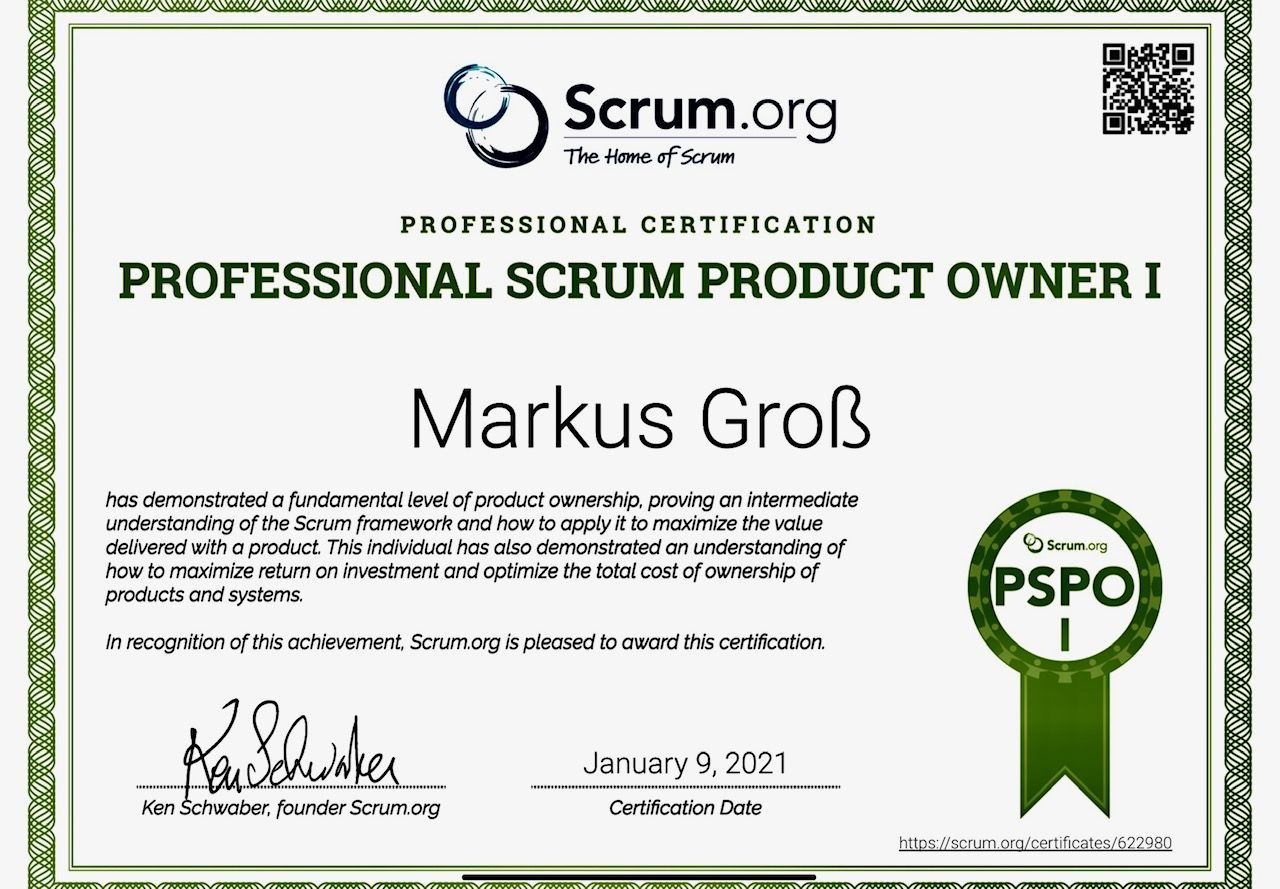 Wie man die Professional Scrum Product Owner I (PSPO I) Prüfung besteht?