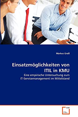 Buchcover: Einsatzmöglichkeiten von ITIL in KMU